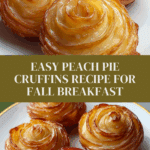 Peach Pie Cruffins Recipe