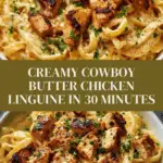 Butter Chicken Linguine in 30 Minutes Recipe