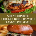 Spicy Chipotle Chicken Burger Recipe