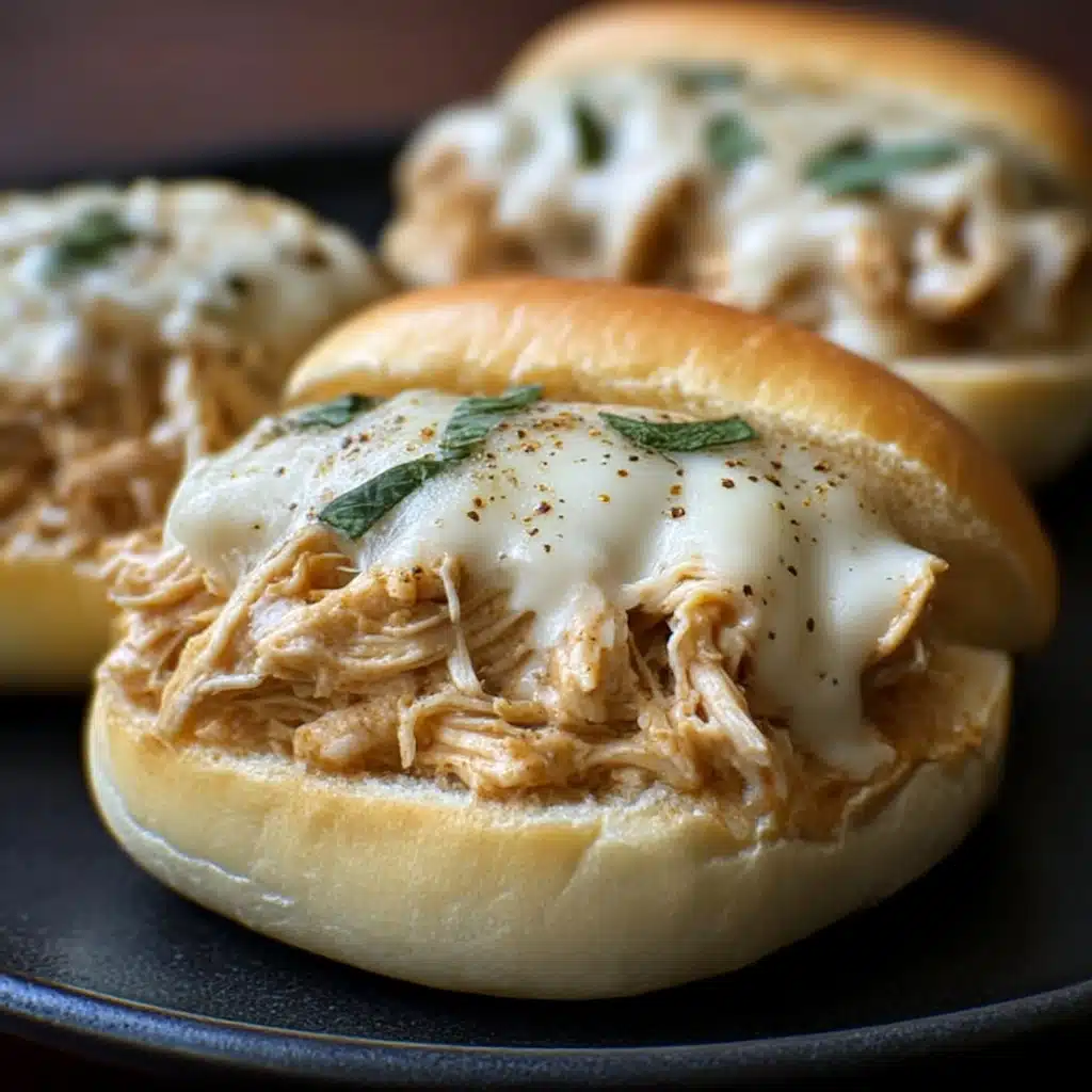 Chicken Alfredo Sloppy Joes Recipe - Recipe Image