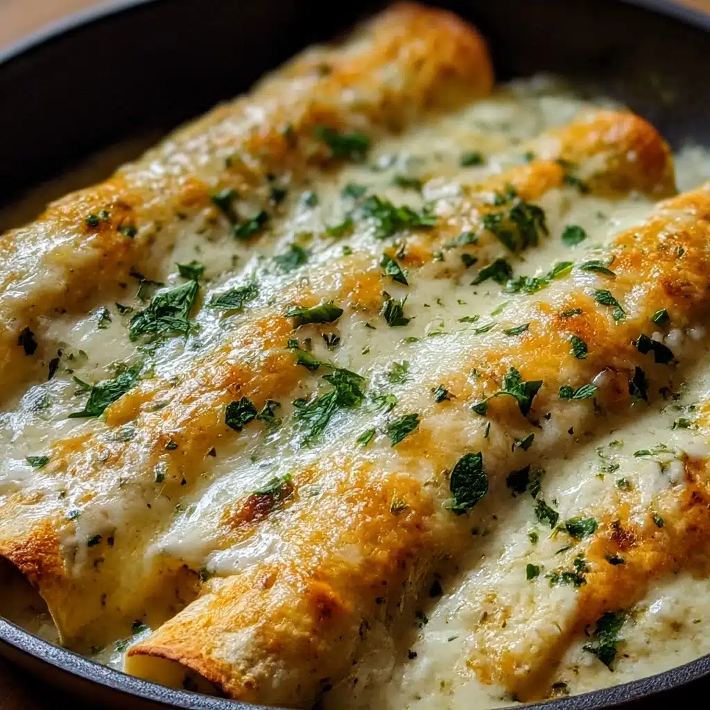 CHICKEN ENCHILADAS WITH SOUR CREAM WHITE SAUCE Recipe - Recipe Image