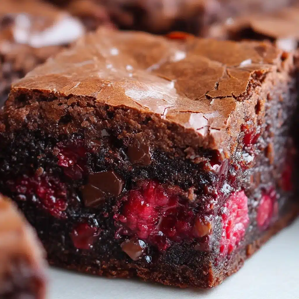 Raspberry Brownies Recipe - Recipe Image