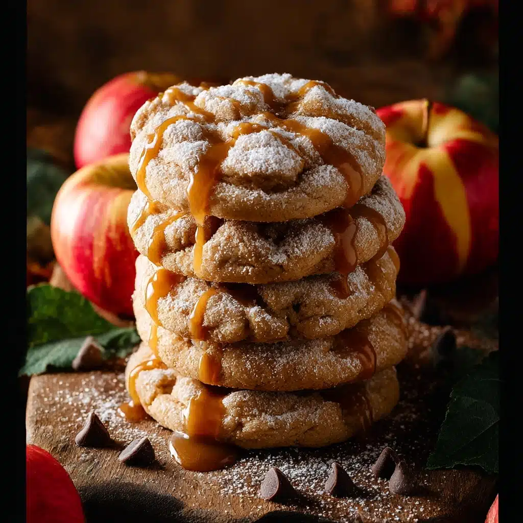 Caramel Apple Cider Cookies Recipe - Recipe Image