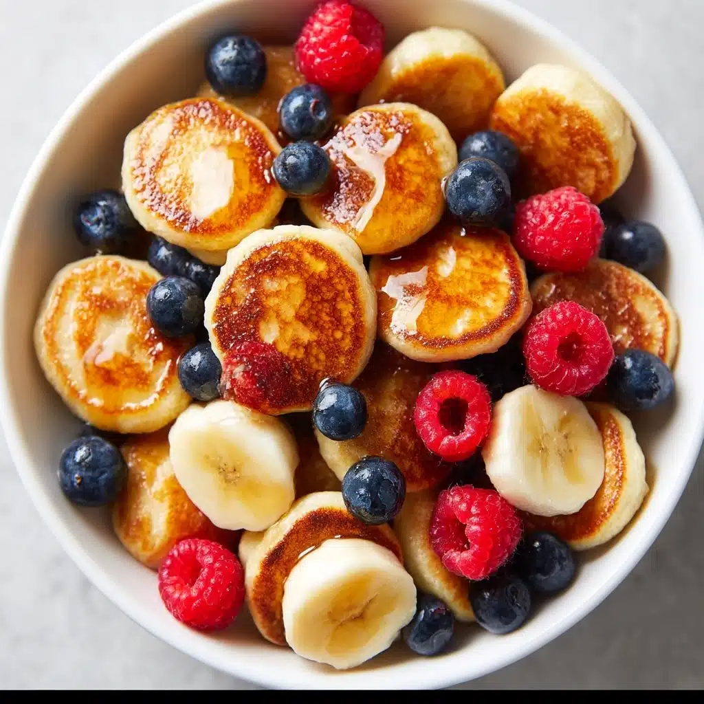 Mini Banana Pancake Bites Recipe - Recipe Image