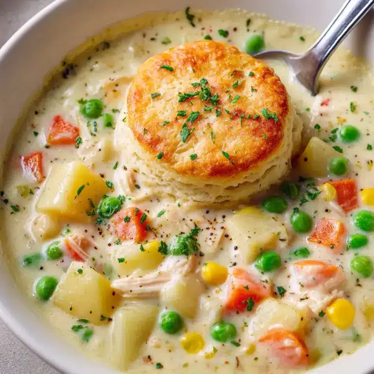 Chicken Pot Pie Soup Recipe