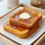 Pumpkin French Toast with Brown Sugar Cinnamon Butter Recipe