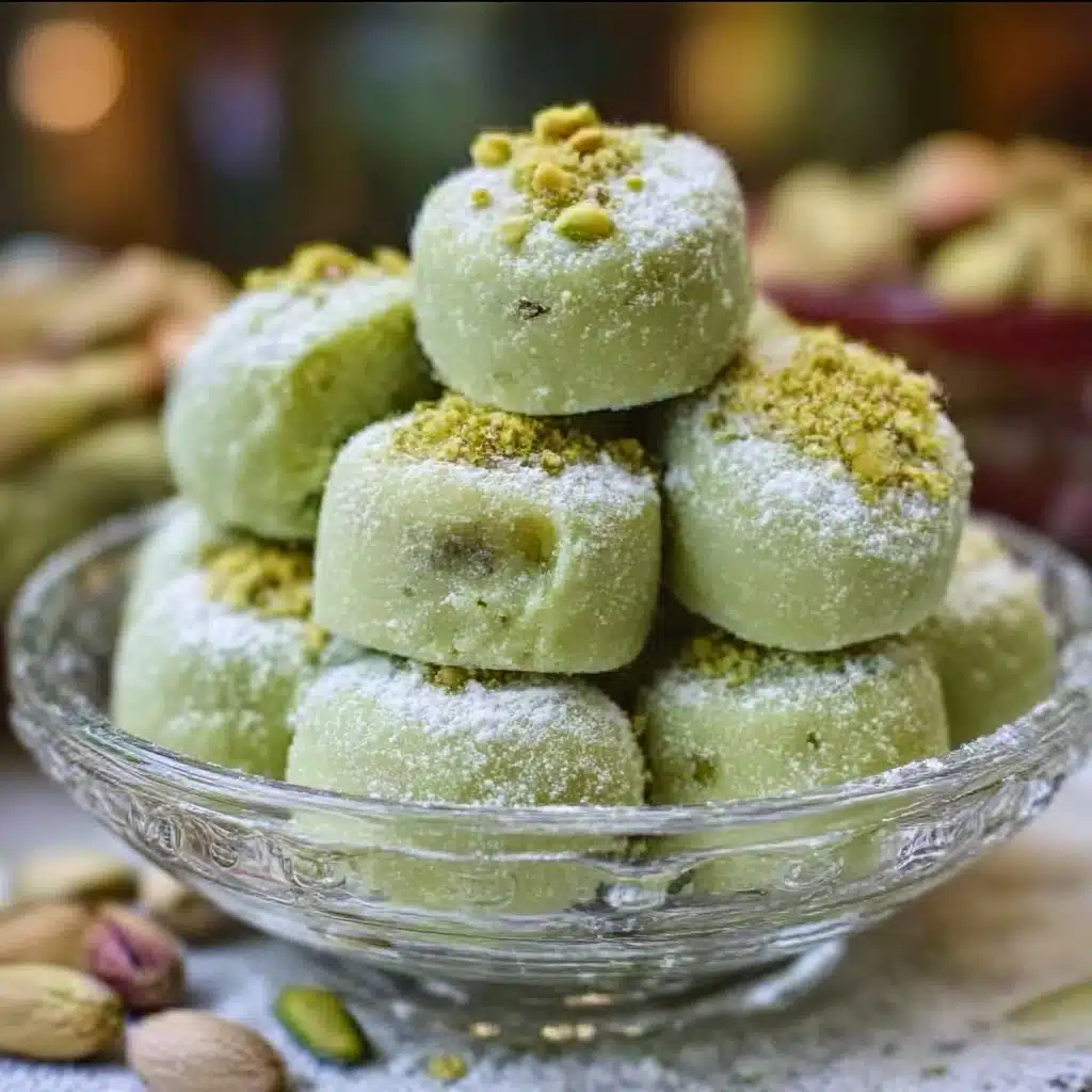 Pistachio Wedding Cookies Recipe - Recipe Image