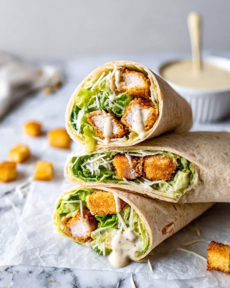 Chicken Caesar Wraps Recipe