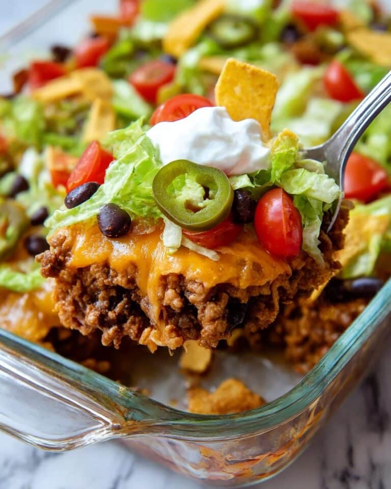 Walking Taco Casserole Recipe