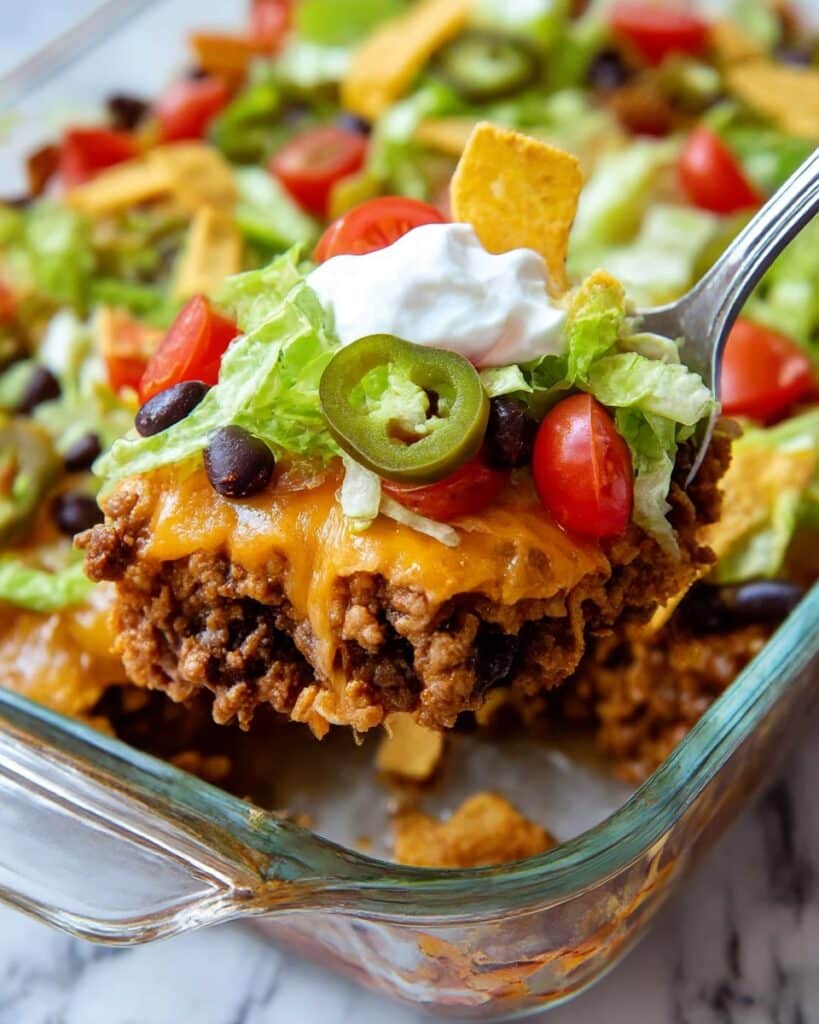 Walking Taco Casserole Recipe