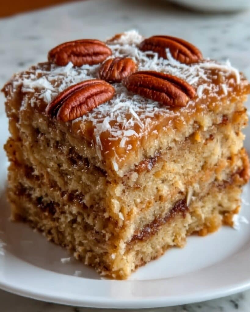 Homemade German Chocolate Cake Recipe