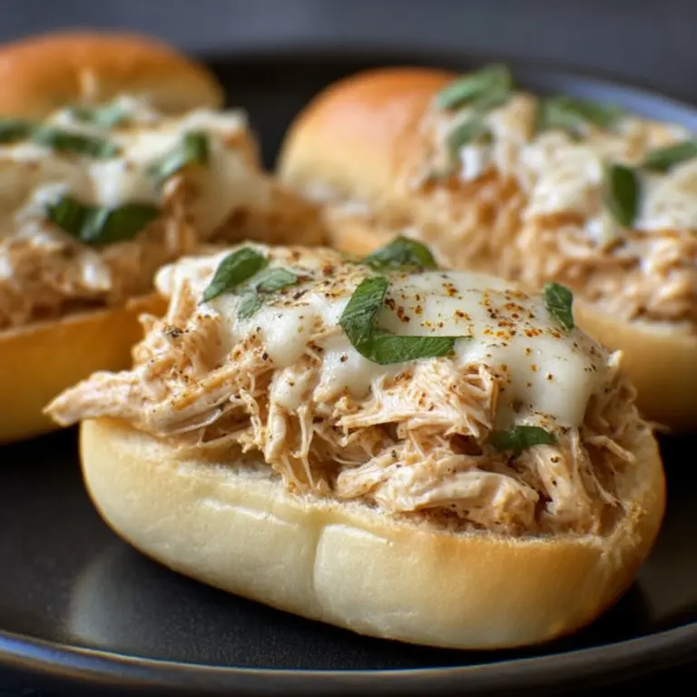 Chicken Alfredo Sloppy Joes Recipe