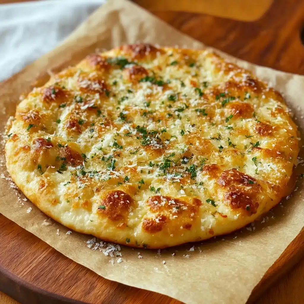Garlic Parmesan Focaccia Bread Recipe