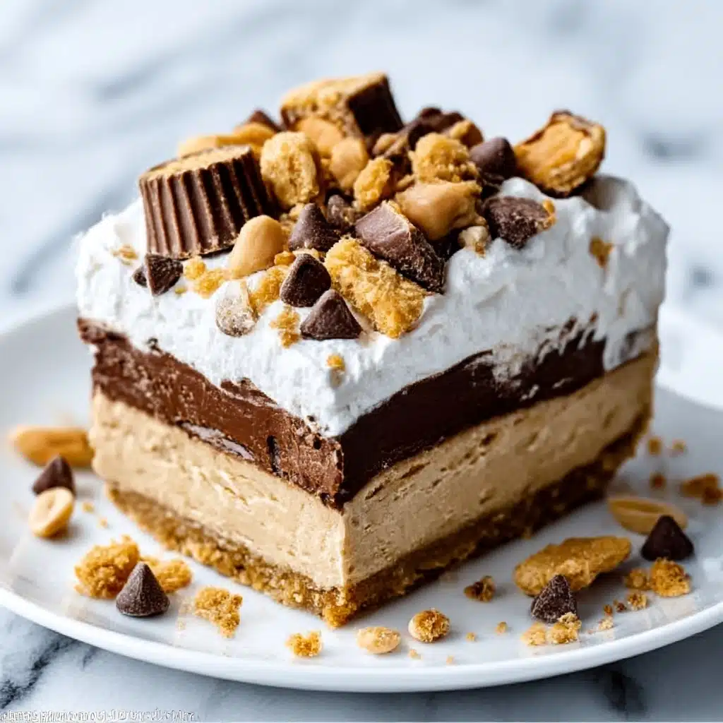 No-Bake Peanut Butter Lasagna Recipe