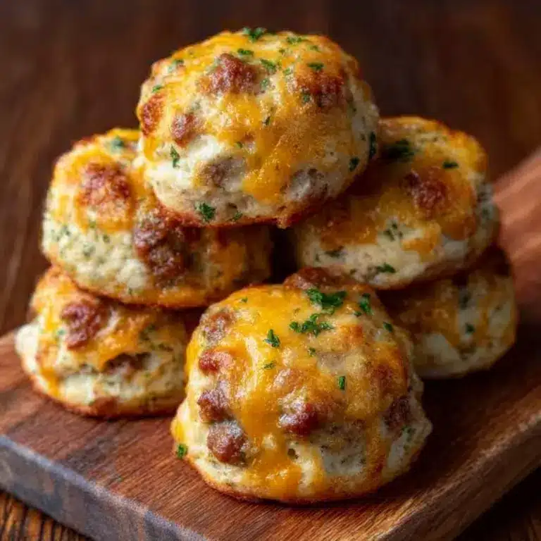 Garlic Parmesan Cheeseburger Bombs are 3 easy juicy crispy Recipe