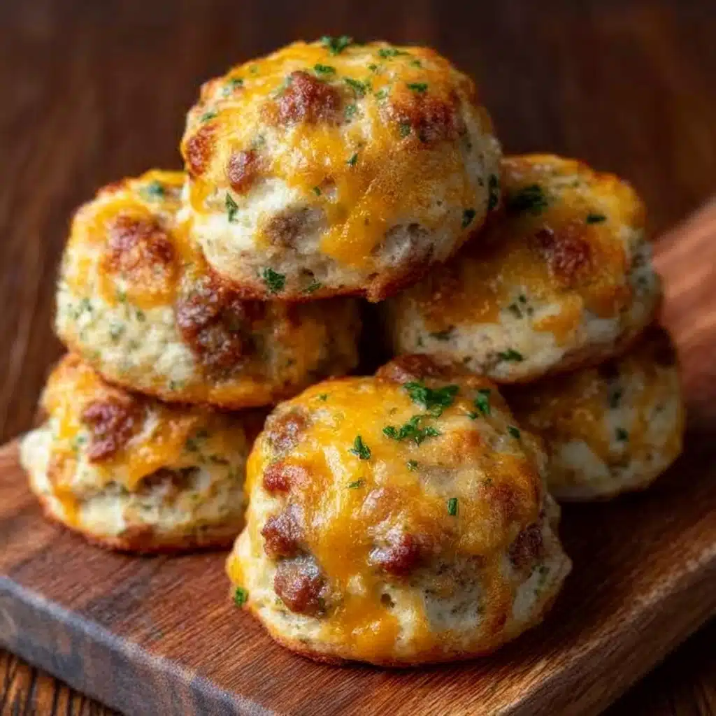 Garlic Parmesan Cheeseburger Bombs are 3 easy juicy crispy Recipe