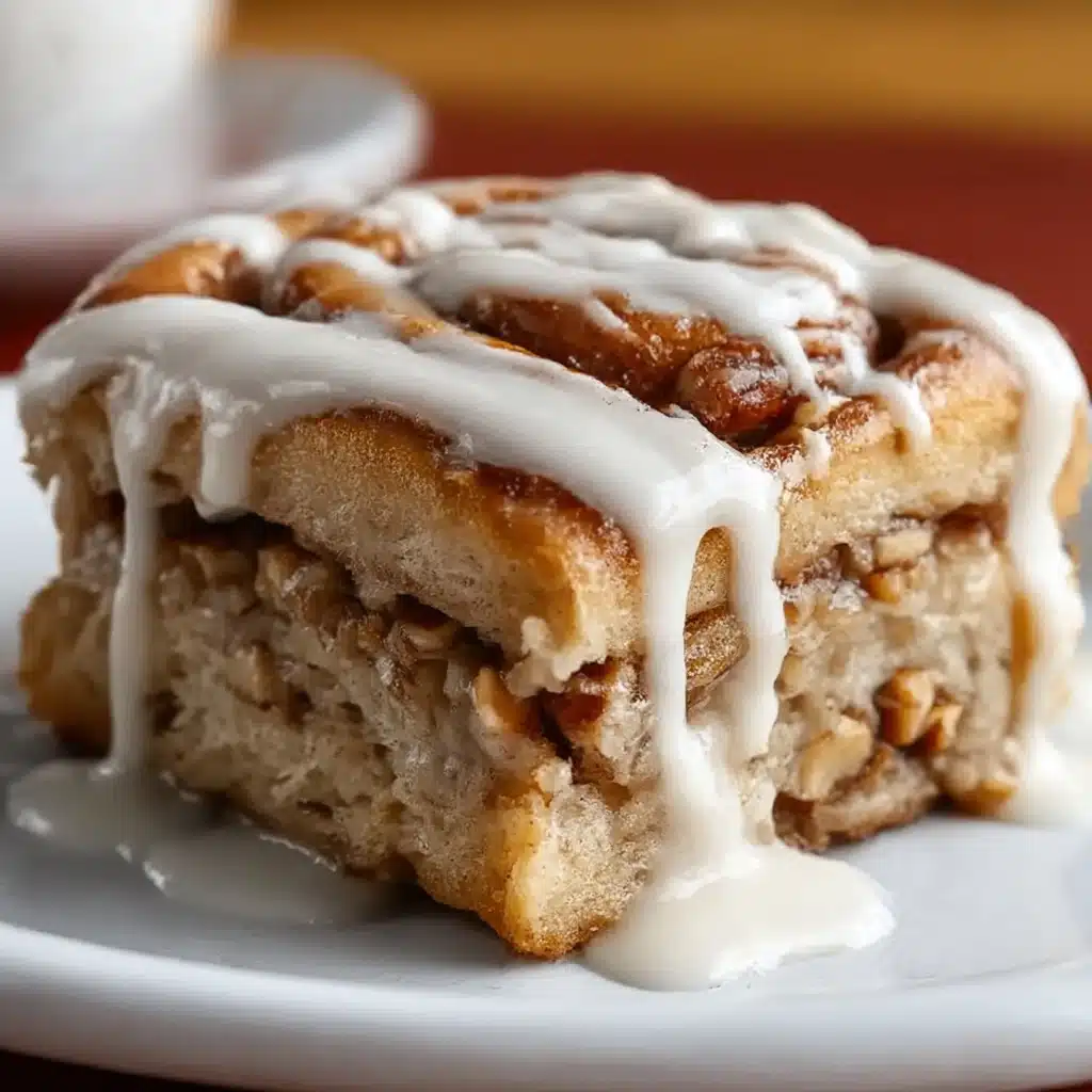 High-Protein Cinnamon Roll Baked Oatmeal Recipe