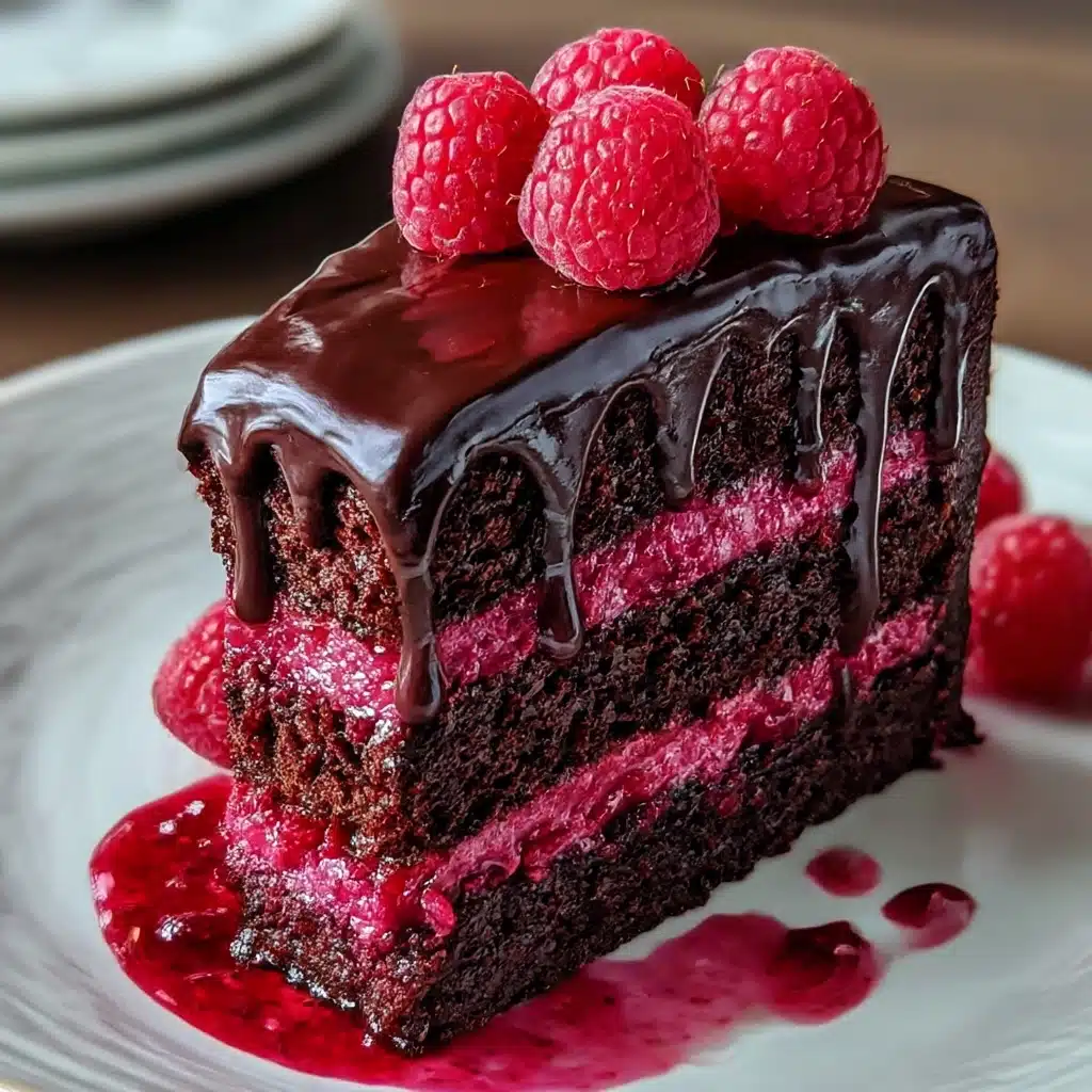 Chocolate Raspberry Cake Recipe - Recipe Image