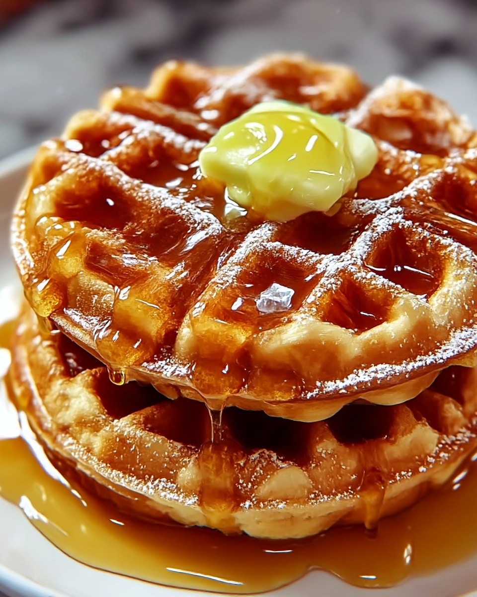 Irresistibly Easy Apple Fritter Waffle Donuts Recipe