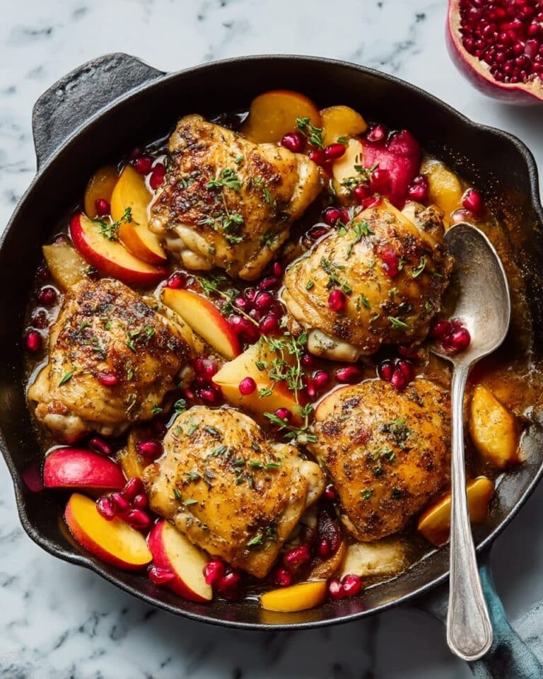 Cranberry Apple Chicken Thighs Recipe