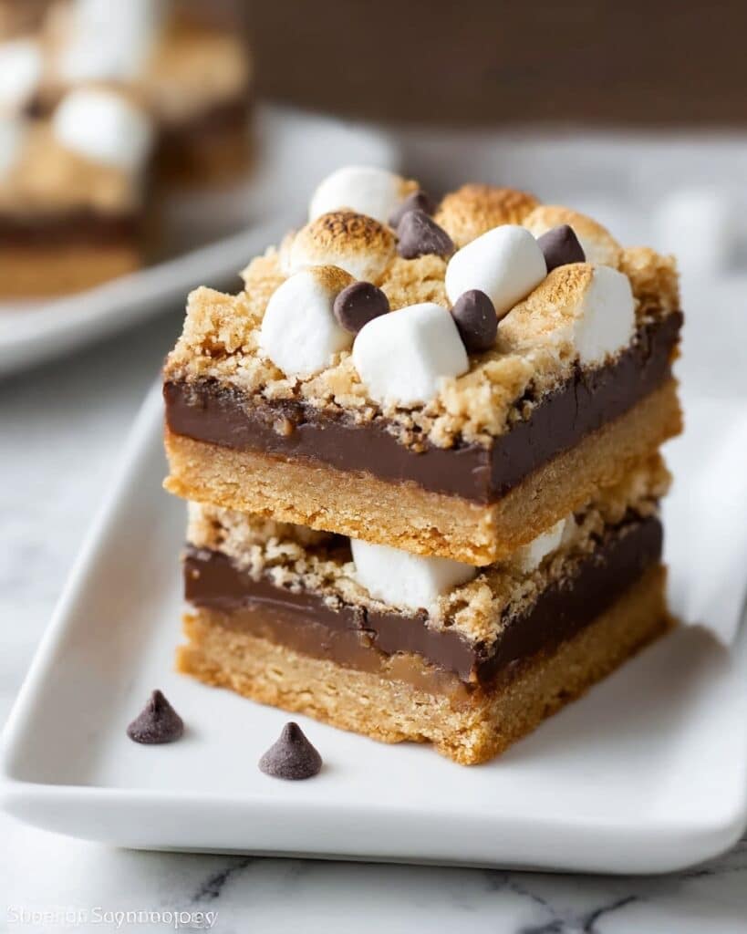 S’mores Cookie Bars Recipe