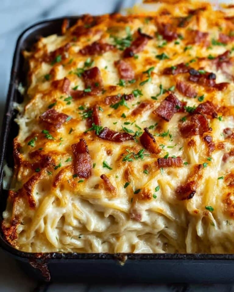 Creamy Southern Spaghetti Bake Recipe