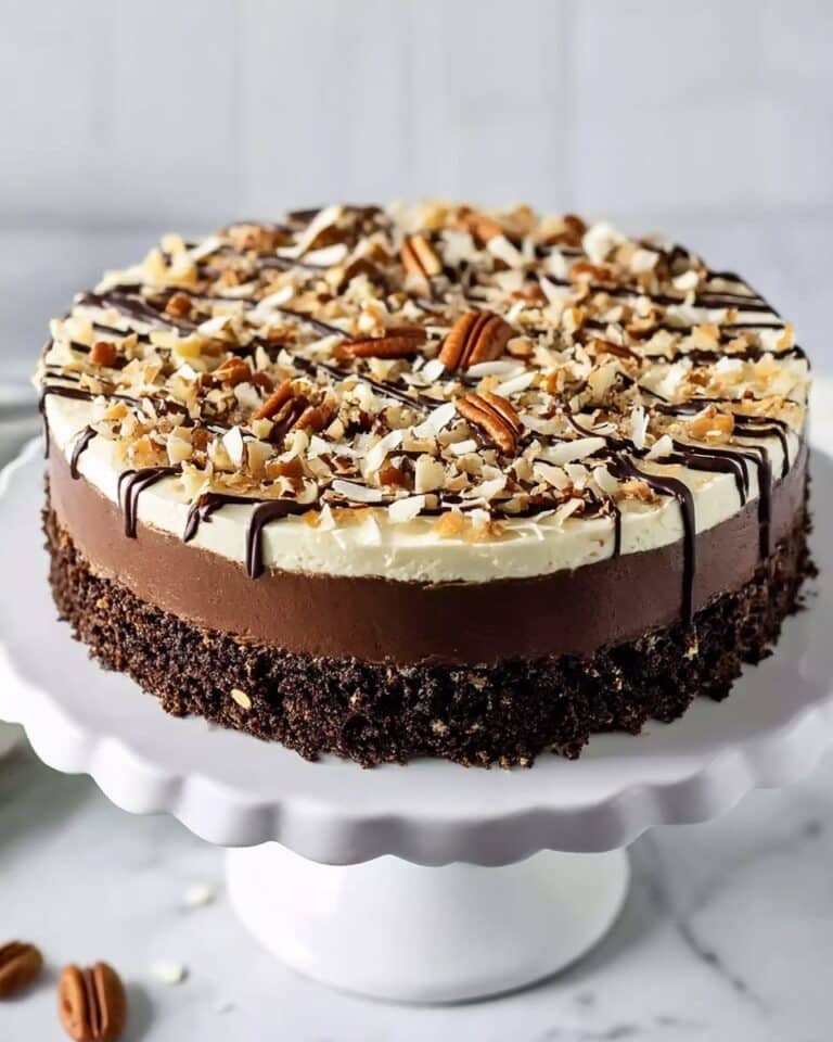 German Chocolate Cheesecake Recipe