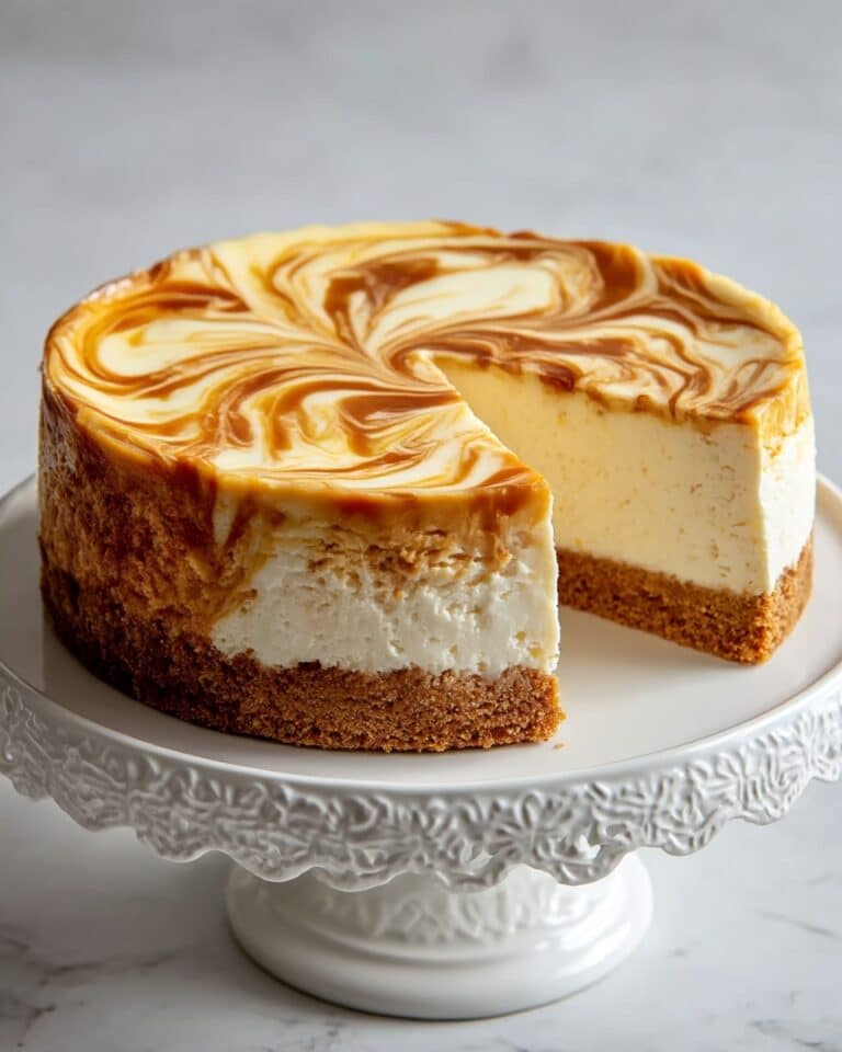 Cheesecake with Pumpkin Swirl Recipe