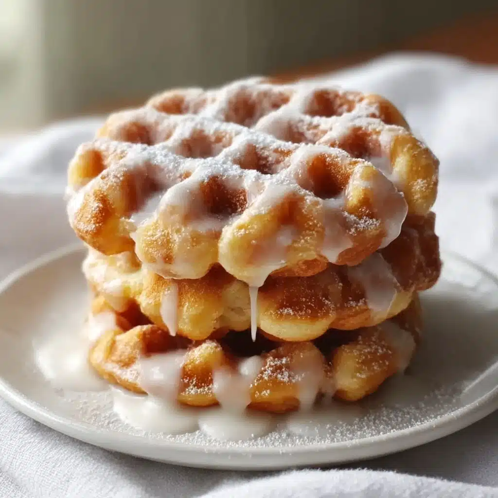 Apple Fritter Waffle Donuts Recipe
