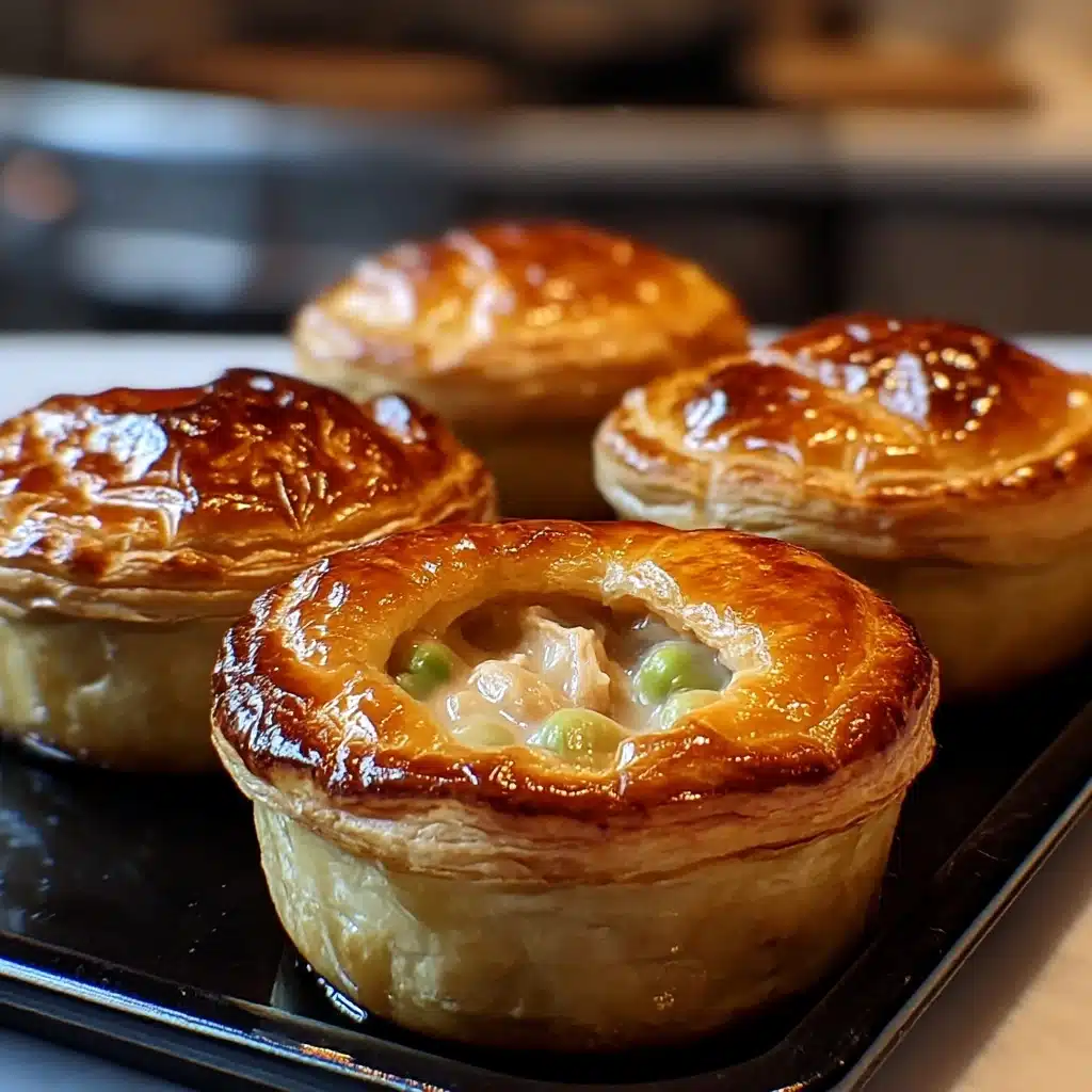 Mini Chicken Pot Pies Recipe - Recipe Image