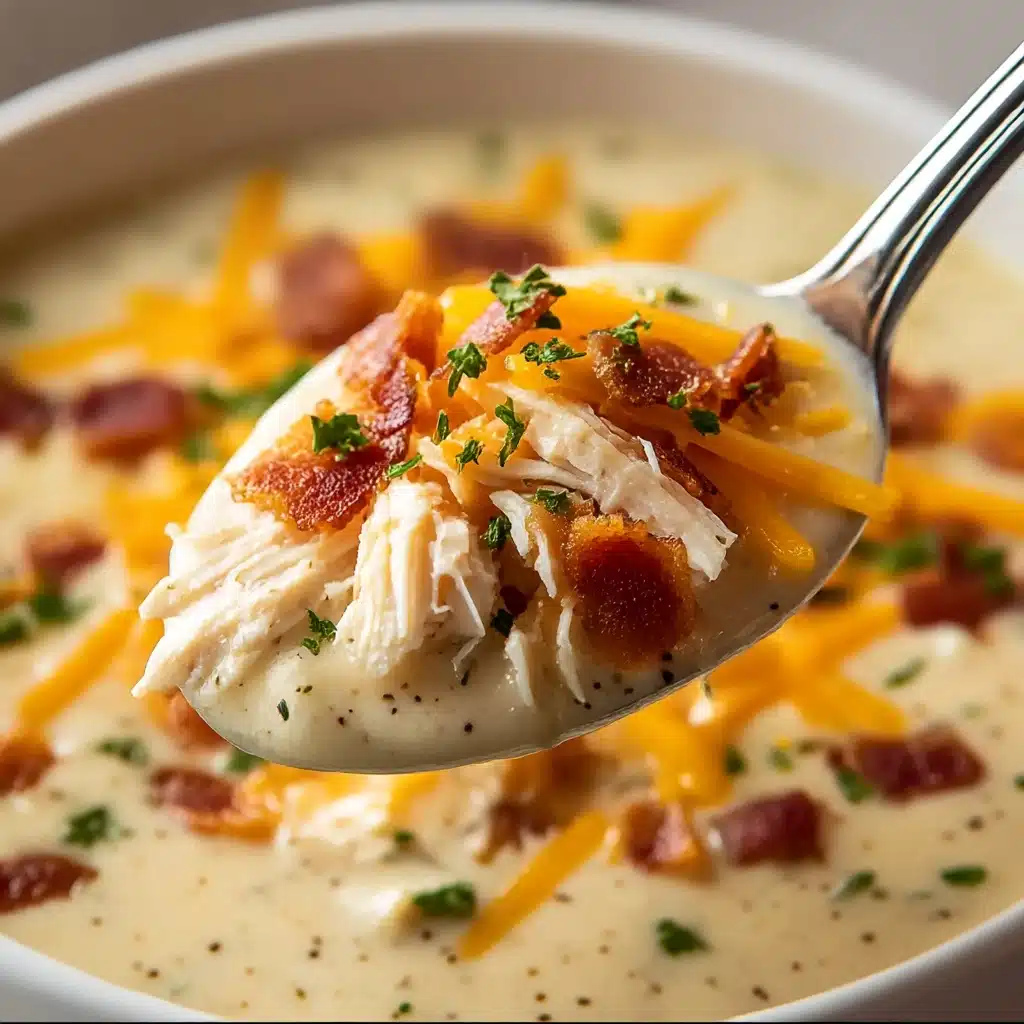 Slow Cooker Keto Chicken Cream Cheese Soup Recipe - Recipe Image