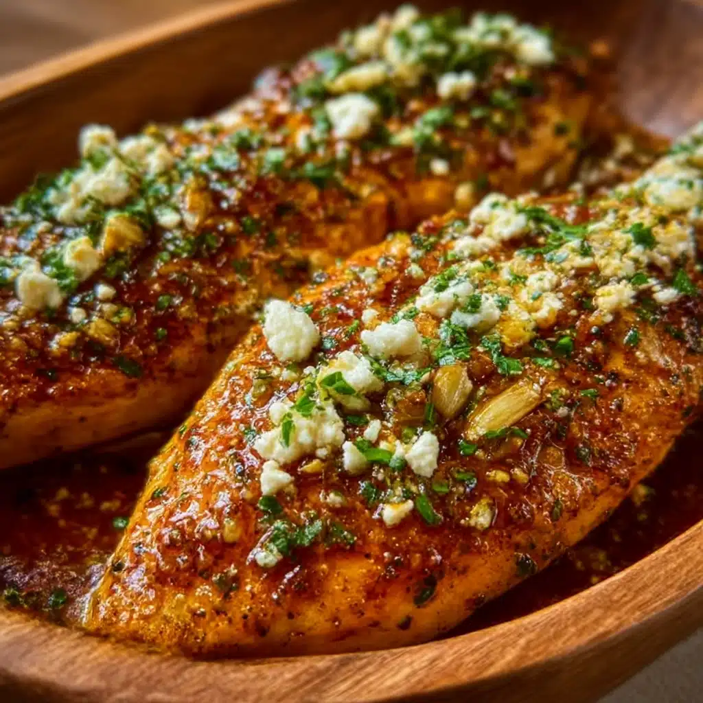 Hot Honey Infused Feta Chicken Recipe
