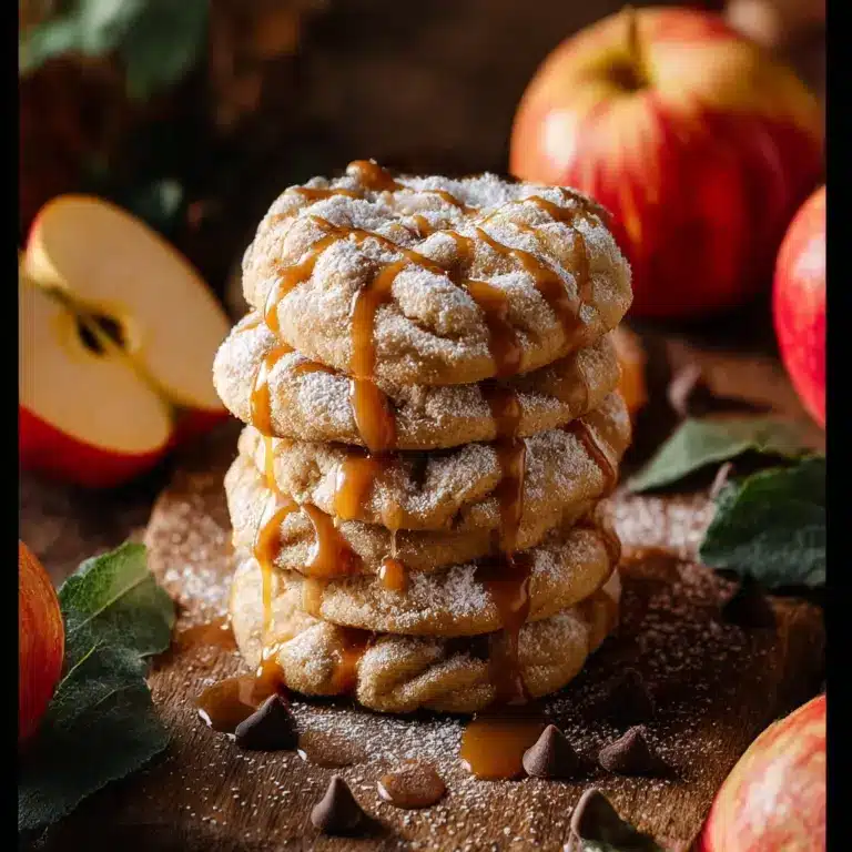 Caramel Apple Cider Cookies Recipe