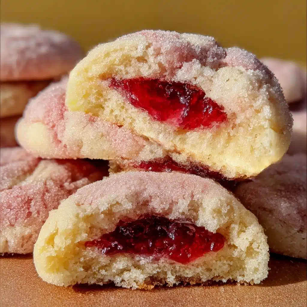 Soft & Chewy Raspberry Sugar Cookies Recipe - Recipe Image