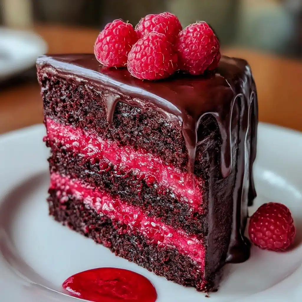 Chocolate Raspberry Cake Recipe - Recipe Image