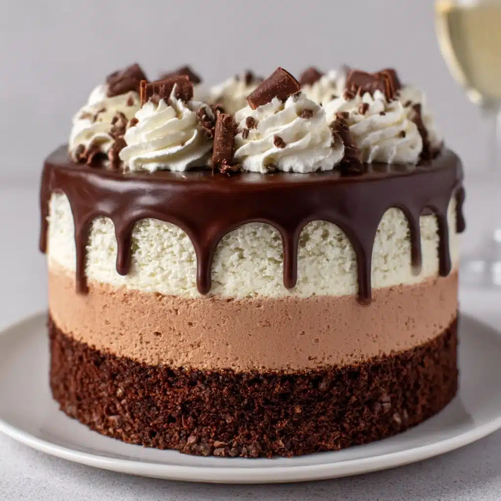 Tuxedo Cake Recipe - Recipe Image