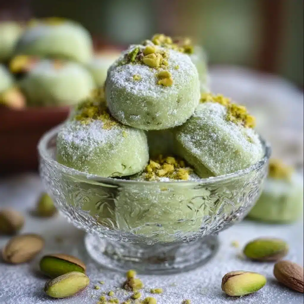 Pistachio Wedding Cookies Recipe