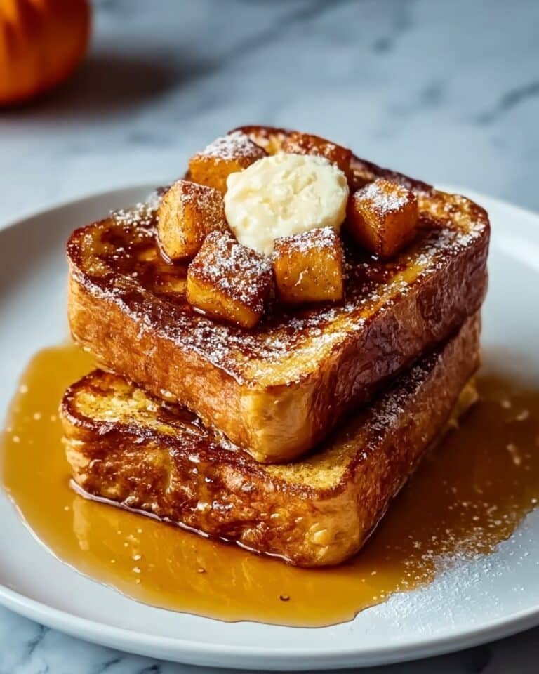 Fall Pumpkin French Toast Breakfast Recipe