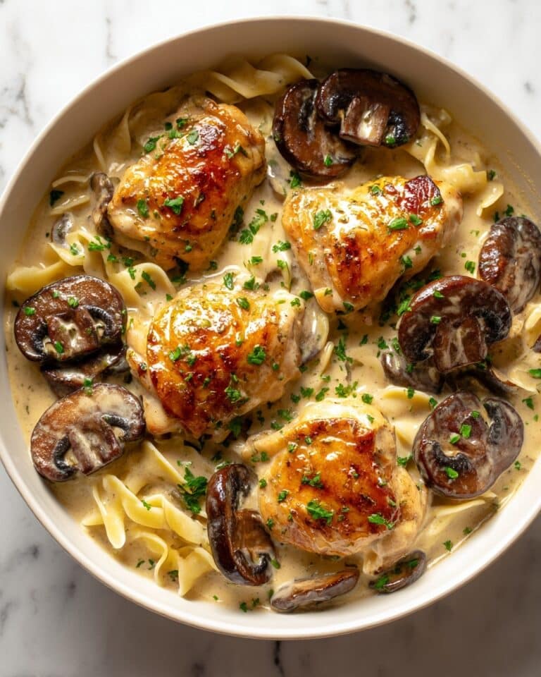 Chicken Mushroom Stroganoff Recipe