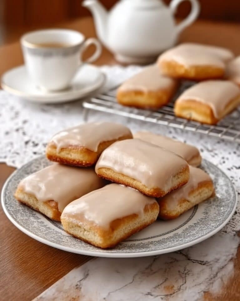 Soft Baked Maple Donut Bars Recipe