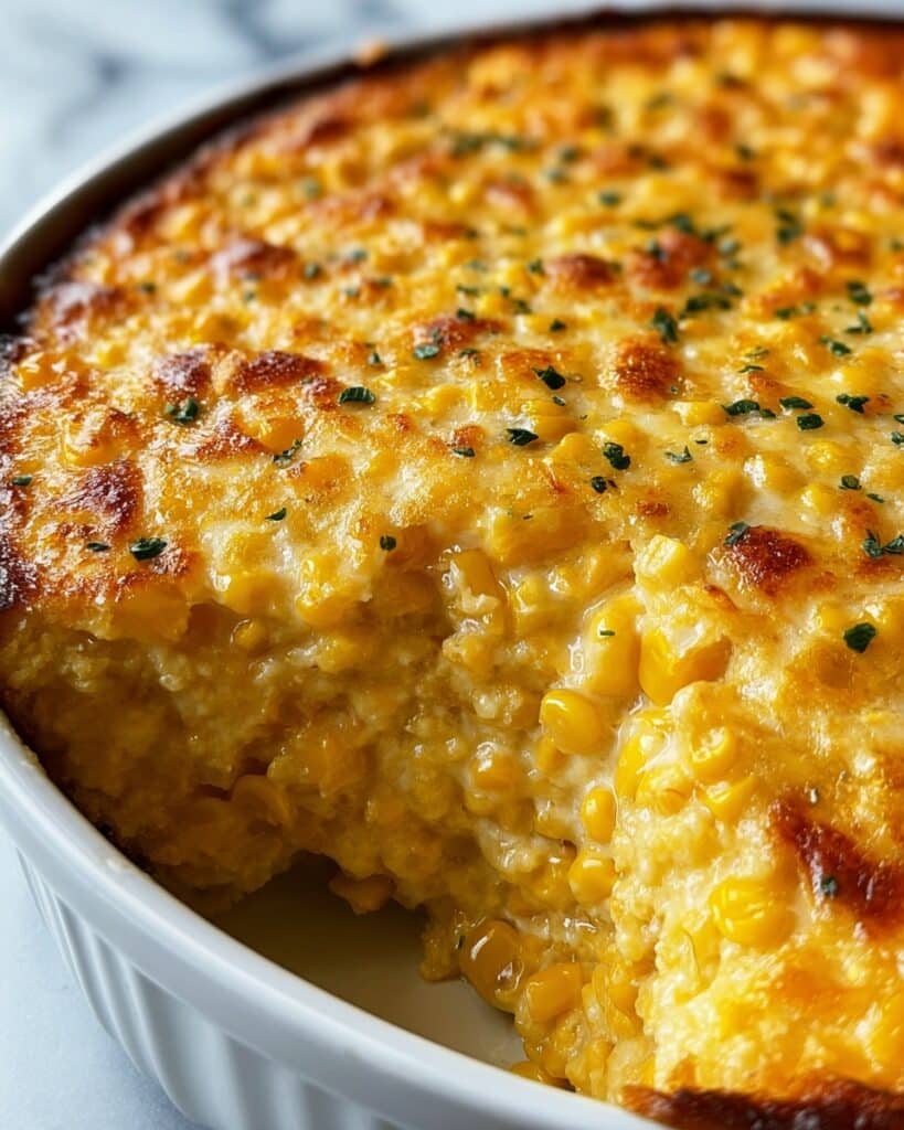 Slow Cooker Cream Cheese Corn Casserole Recipe