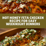 Hot Honey Infused Feta Chicken Recipe