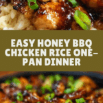 Honey BBQ Chicken Rice Recipe