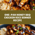Honey BBQ Chicken Rice Recipe