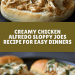 Chicken Alfredo Sloppy Joes Recipe