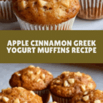 Apple Cinnamon Greek Yogurt Muffins Recipe