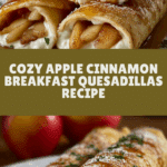 Apple Cinnamon Breakfast Quesadillas Recipe