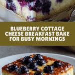 Blueberry Cottage Cheese Breakfast Bake Recipe