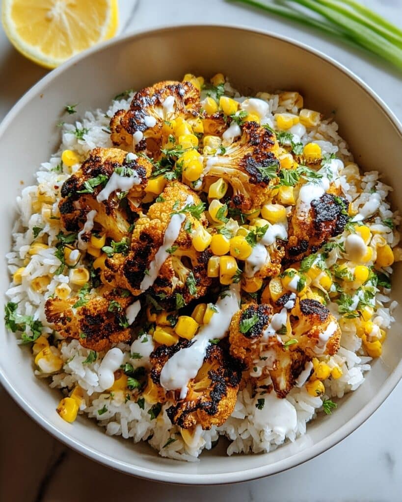 Street Corn Chicken Rice Bowl Recipe