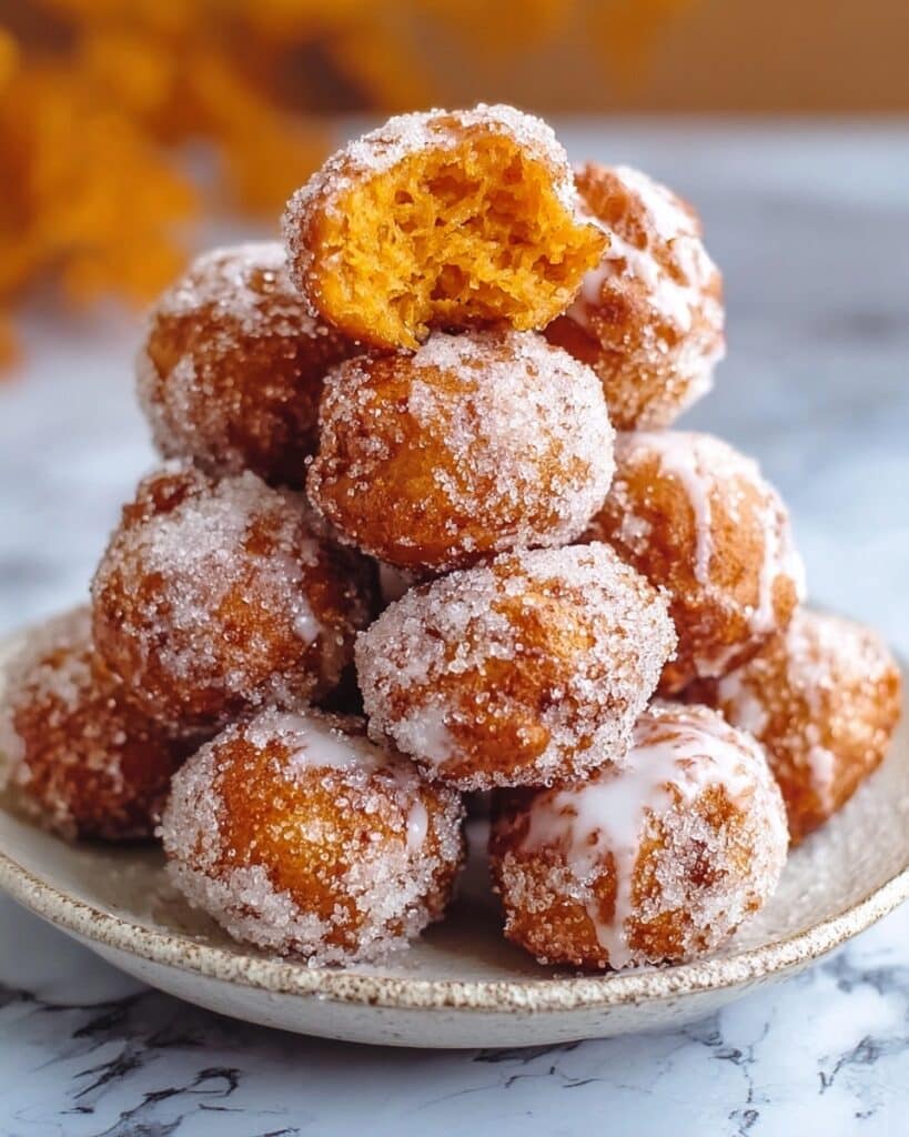 Easy Baked Pumpkin Fritter Bites Recipe